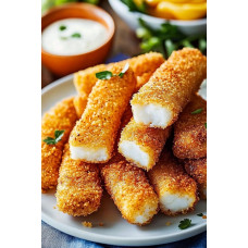 Палочки из трески в панировке, 200гр Палочки из трески в панировке, 200гр