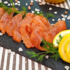 Сёмга слабосолёная в оливковом масле, 100 гр Сёмга слабосолёная в оливковом масле, 100 гр