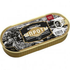 Шпроты, доброфлот, 190гр