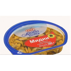 VICI мясо мидий в масле, 200 гр