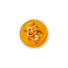 Суп тыквенный с креветкой Суп тыквенный с креветкой
